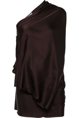 Rick Owens Femme, Blouses et Chemises, Brun, Taille: 36 FR Haut Élégant pour Femmes