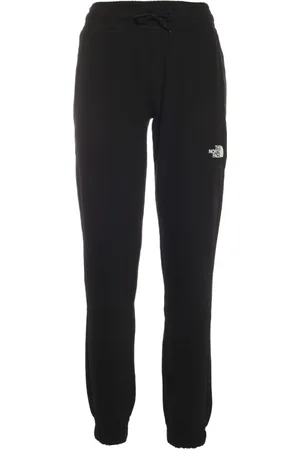 The North Face Femme, Pantalons, Noir, Taille: 44 FR Pantalon de survêtement en coton noir avec taille élastique