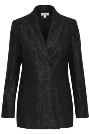 Soaked in Luxury Femme, Vestes, Noir, Taille: 38 FR Blazer élégant Cahlina pour femmes