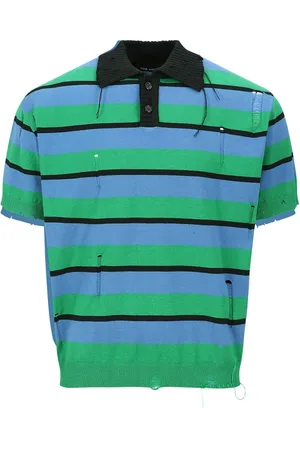 Andersson Bell Homme, Tops, Multicolore, Taille: M Polo à Rayures Multicolore Ss25