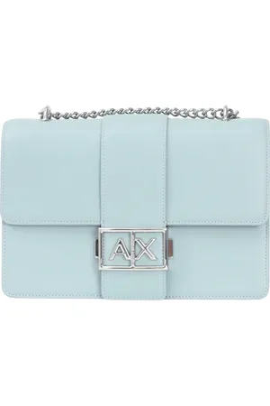 Armani Exchange Femme, Sacs, Bleu, Taille: ONE Size Sac Bandoulière Élégant Bleu Printemps/Été