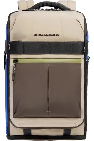 Piquadro Unisex, Sacs, Multicolore, Taille: ONE Size Sac à dos en tissu pour ordinateur portable