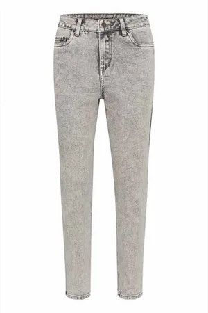 Kaffe Femme, Jeans, Gris, Taille: 40 FR Jean Slim Gris Lavé