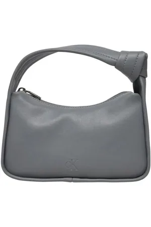 Calvin Klein Femme, Sacs, Gris, Taille: ONE Size Sac à main mini noué