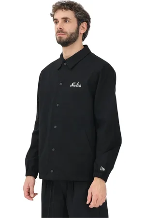 New Era Homme, Vestes, Noir, Taille: L Veste Coupe-Vent Noire Essentielle