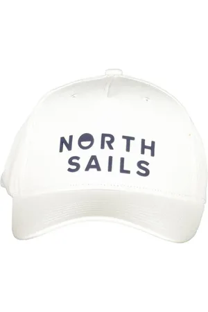 North Sails Homme, Accessoires, Blanc, Taille: ONE Size Casquette de baseball blanche élégante avec logo