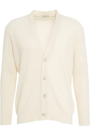 Paolo Pecora Homme, Pulls, , Taille: M Gilet en Tricot Nid d