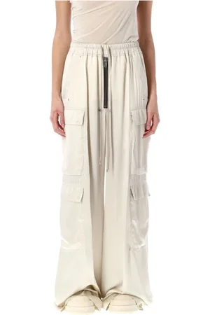 Rick Owens Femme, Pantalons, , Taille: 36 FR Pantalon cargo avec jambe large
