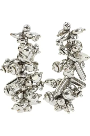 DRIES VAN NOTEN Femme, Accessoires, Gris, Taille: ONE Size Boucles d
