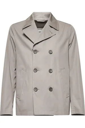 HERNO Homme, Manteaux, Gris, Taille: L Manteaux Gris Tourterelle Élégants