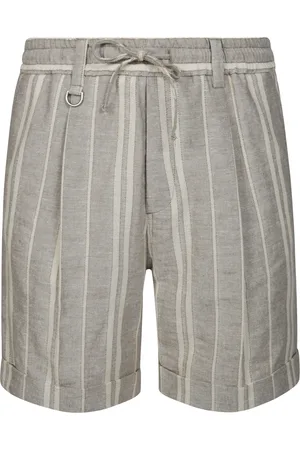 Paolo Pecora Homme, Shorts, , Taille: S Short Bermuda à Rayures avec Cordon