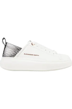Alexander Smith Femme, Chaussures, Blanc, Taille: 39 EU Eco-Wembley Woman Black