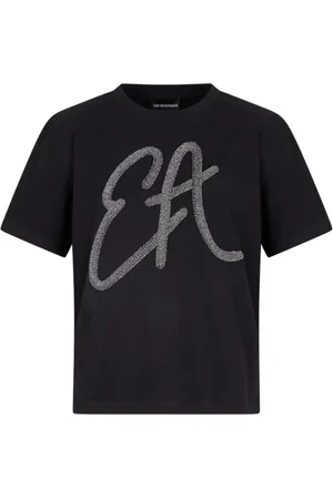 Emporio Armani Femme, Tops, Noir, Taille: 36 FR T-shirts et Polos Noirs