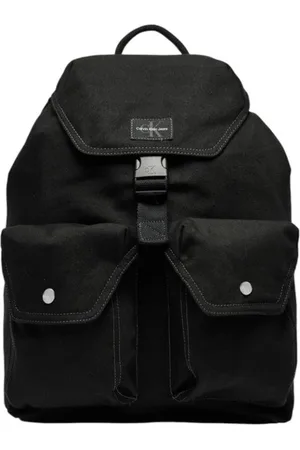 Calvin Klein Homme, Sacs, Noir, Taille: ONE Size Sac à Dos avec Bretelles Réglables