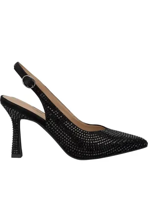 Alma en Pena Femme, Chaussures, Noir, Taille: 41 EU Chaussure couverte de strass