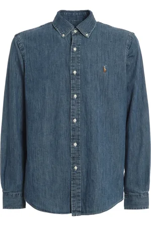 Ralph Lauren Homme, Chemises, Bleu, Taille: S Chemise en denim