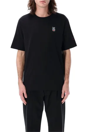 Bally Homme, Tops, Noir, Taille: 2XL T-shirt à logo imprimé