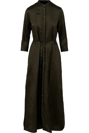 Aspesi Femme, Robes, Vert, Taille: 34 FR Robe Maxi Militaire