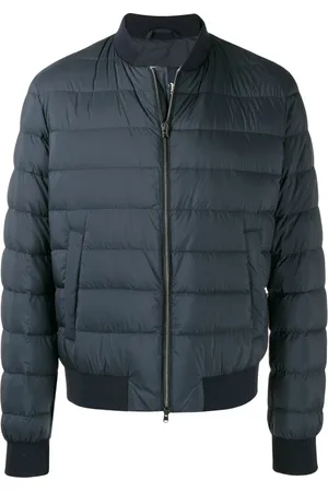 HERNO Homme, Vestes, Bleu, Taille: M Doudoune Rembourrée en Plumes