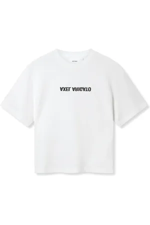 Axel Arigato Femme, Tops, Blanc, Taille: 40 FR Distort T-Shirt