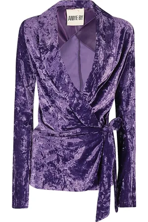 ANIYE BY Femme, Vestes, Violet, Taille: 34 FR Blazer élégant à