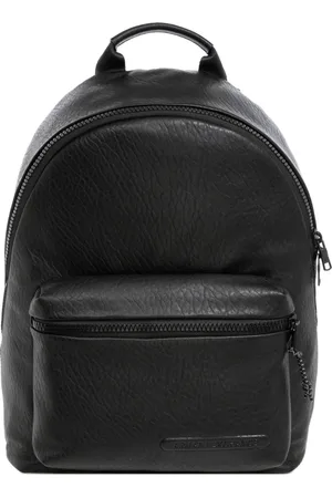 Armani Exchange Homme, Sacs, Noir, Taille: ONE Size Sac à dos uni avec fermeture éclair stylé