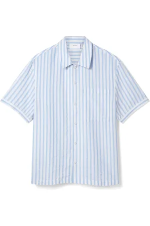 Axel Arigato Homme, Chemises, Multicolore, Taille: M Lido Striped Shirt