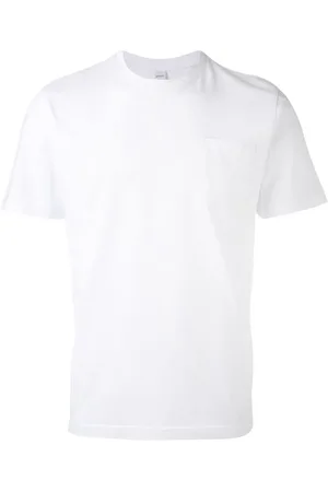 Aspesi Homme, Tops, Blanc, Taille: M T-shirts et polos avec poche