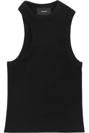 Axel Arigato Femme, Tops, Noir, Taille: 36 FR Débardeur Scoop
