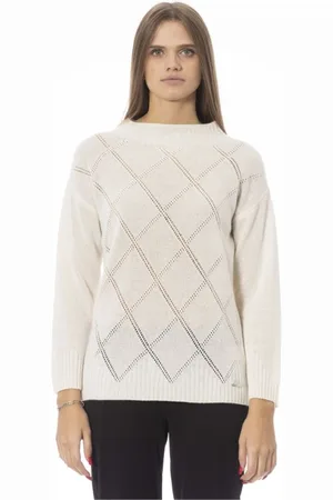 BALDININI Femme, Pulls, , Taille: 40 FR Pull col cheminée Volcano