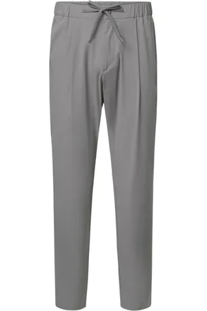 HERNO Homme, Pantalons, Gris, Taille: M Pantalon Long Polyvalent et Élégant