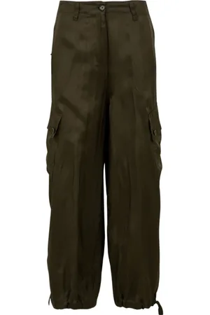 Aspesi Femme, Pantalons, Vert, Taille: 38 FR Pantalon de style militaire