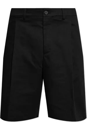 Golden Goose Homme, Shorts, Noir, Taille: M Shorts avec Patch Logo