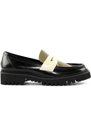 Bibi Lou Femme, Chaussures, Noir, Taille: 40 EU Mocassin en cuir verni
