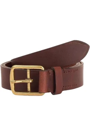 Barbour Homme, Accessoires, Brun, Taille: M Ceinture en cuir Lanark