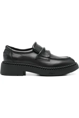 Ash Femme, Chaussures, Noir, Taille: 40 EU Mocassins en cuir noir