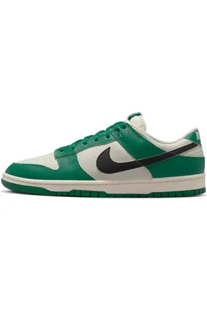 Nike Homme, Chaussures, Vert, Taille: 41 EU Dunk Low SE Lottery Pack