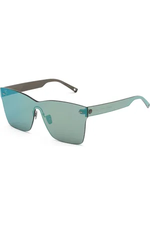 Belstaff Femme, Accessoires, Vert, Taille: ONE Size Lunettes de soleil artisanales en acétate vert