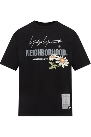 Y-3 Homme, Tops, Noir, Taille: M T-shirt avec impression