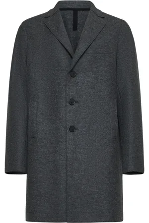 Harris Wharf London Homme, Manteaux, Gris, Taille: L Manteau Boxy