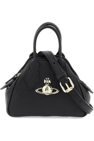 Vivienne Westwood Femme, Sacs, Noir, Taille: ONE Size Yasmine Mini Sac avec Orb en Or