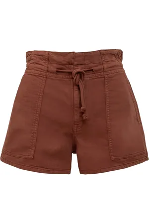 Bash Femme, Shorts, Brun, Taille: 40 FR Shorts à Cordons avec Poches