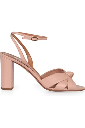 Aquazzura Femme, Chaussures, Rose, Taille: 39 1/2 EU Sandales Nina