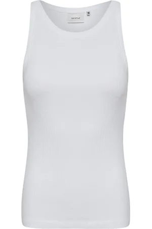 Gestuz Femme, Tops, Blanc, Taille: 36 FR Drewgz SL Top