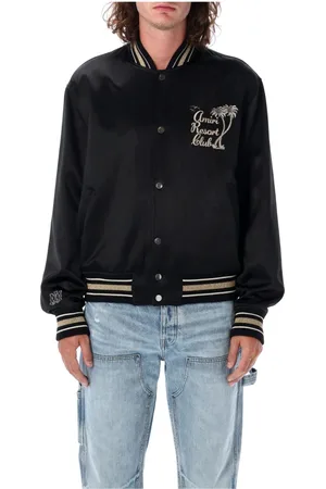 AMIRI Homme, Vestes, Noir, Taille: L Blouson Universitaire Noir