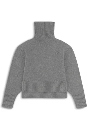 Axel Arigato Femme, Pulls, Gris, Taille: 44 FR Remain Cropped Sweater