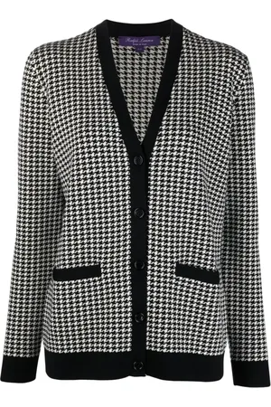 Ralph Lauren Femme, Pulls, Noir, Taille: 40 FR Cardigan à Manches Longues