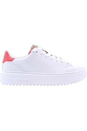 Guess Femme, Chaussures, Blanc, Taille: 37 EU Denesa Baskets