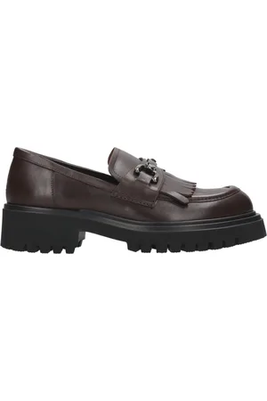 Guglielmo Rotta Femme, Chaussures, Brun, Taille: 37 EU Sandales à Franges Bout Amande