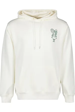 Drôle de Monsieur Homme, Sweatshirts et sweats à capuche, Blanc, Taille: S Sweat à capuche Medicis Sport